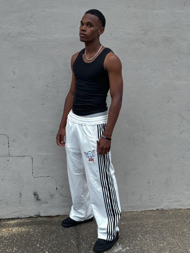 White “444 Angel” Sweats